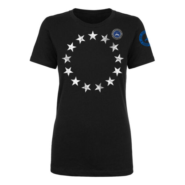 BETSY ROSS - PREMIUM WOMEN'S S/S TEE - BLACK Thumbnail