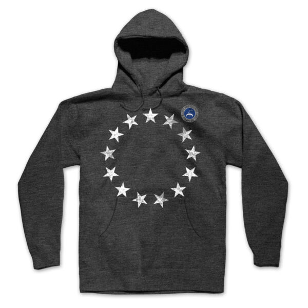 BETSY ROSS - PREMIUM UNISEX PULLOVER HOODIE - CHARCOAL GRAY HEATHER Thumbnail