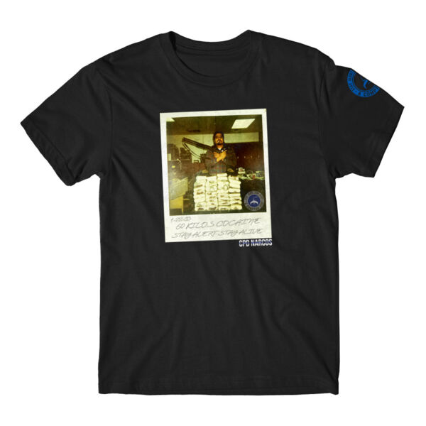 CPD NARCOS - PREMIUM MEN'S S/S TEE - BLACK Thumbnail