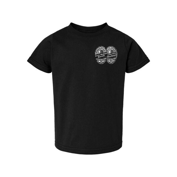 FALLEN COMPTON COPS - TODDLER PREMIUM T-SHIRT - BLACK - HZPERD Thumbnail